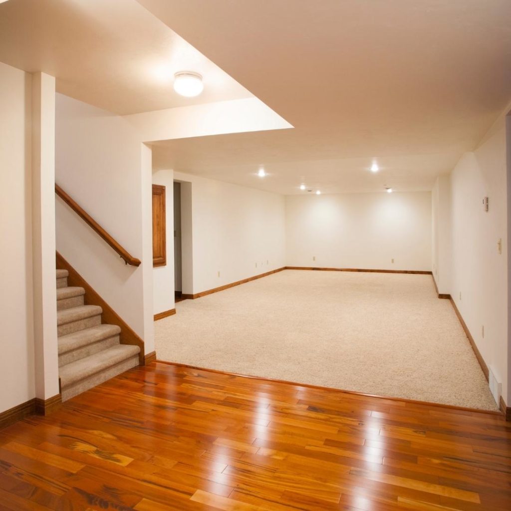 interior finished basement 2